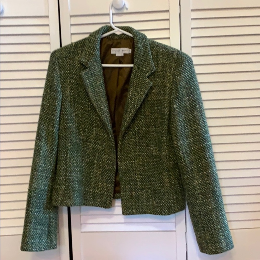 Garfield & Marks green/brown blazer